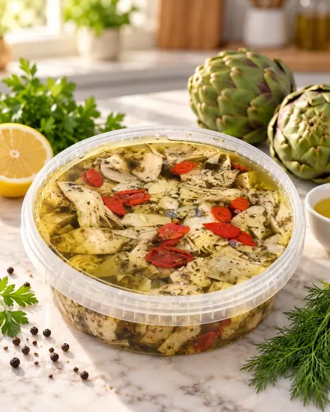 Enginar Salatası
